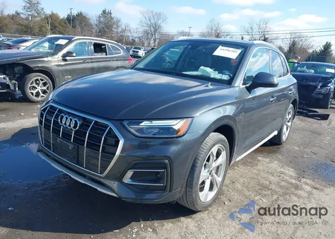 2021 Audi Q5 Premium Plus 45 Tfsi Quattro S Tronic from USA, damaged, VIN WA1BAAFY1M2009660